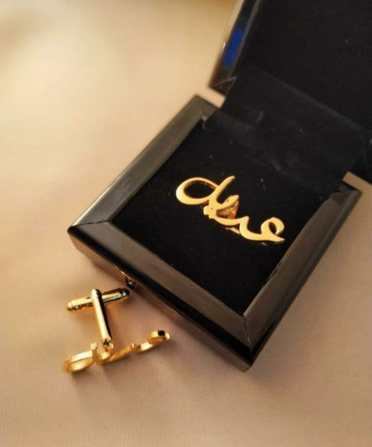 CUSTOMIZE  NAME CUFFLINK